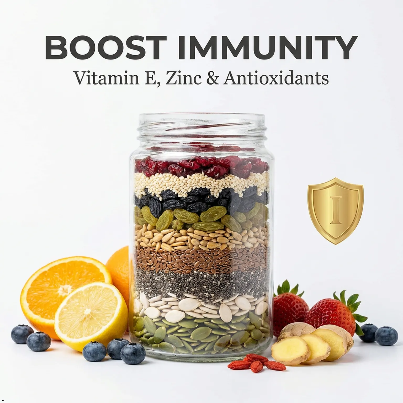 SPIZO protein seeds and berry mix
